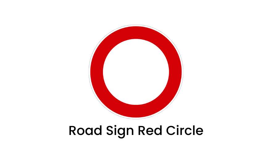 Road Sign Red Circles Meaning Safety Tips DriveeUAE