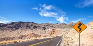 what is winding road sign