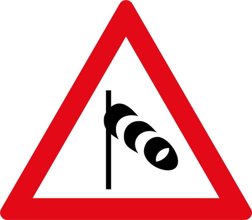 cross road sign meaning